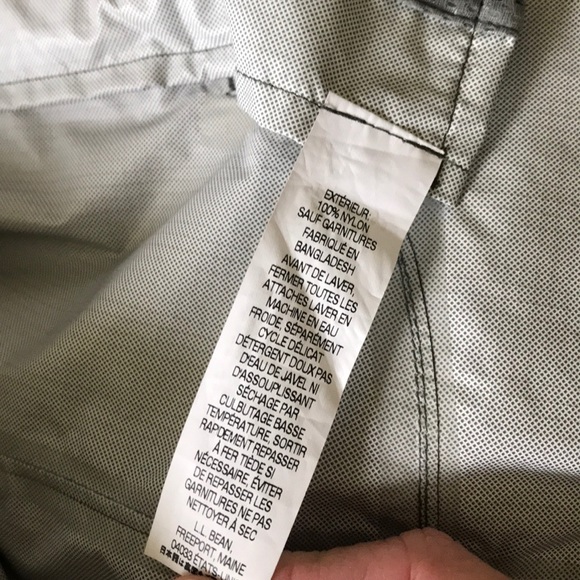 Men’s L.L. Bean Long Rain Jacket - Picture 10 of 10